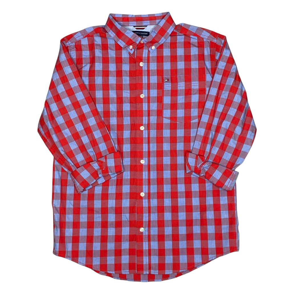 Tommy Hilfiger Boy's Button-Down Shirt Size XL (20)